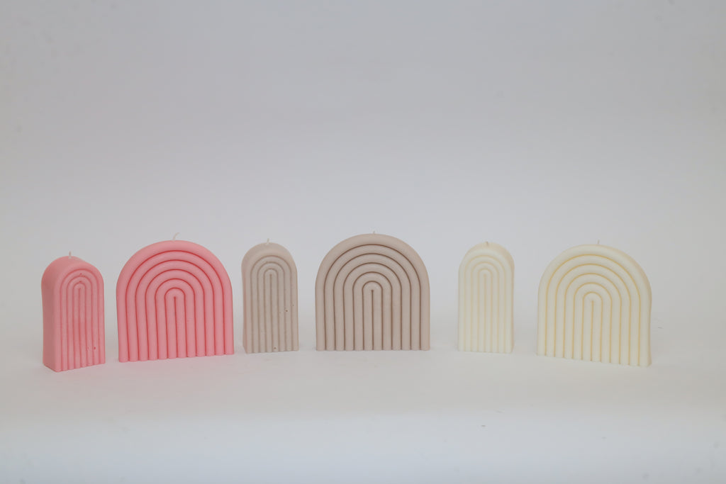 RN Illuminate Arch Rainbow Candle Small