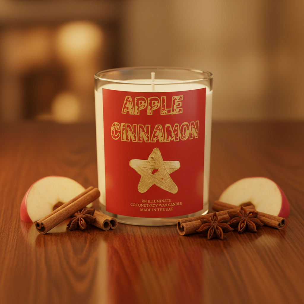 Apple Cinnamon Candle