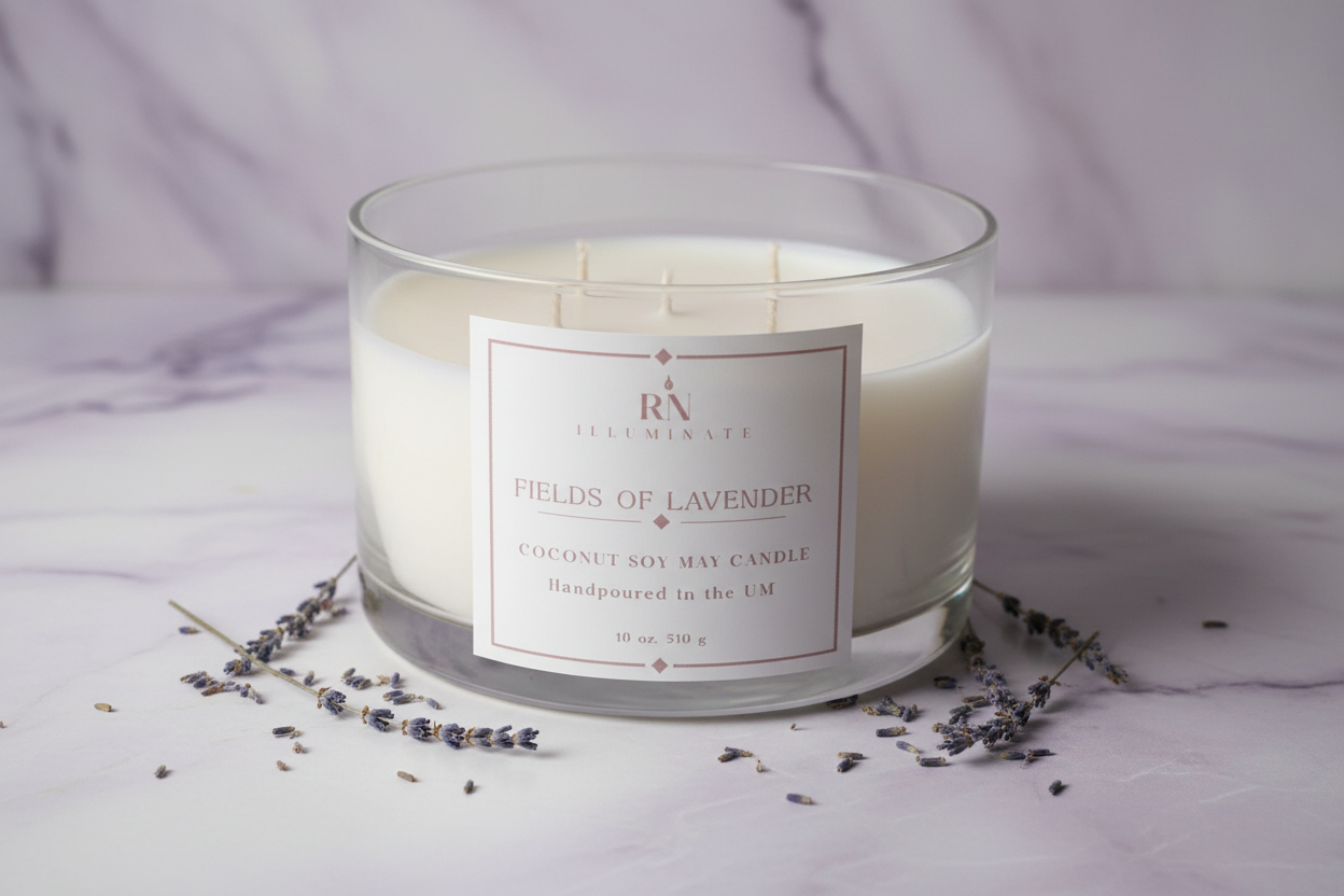 Fields of Lavender - Lavender Background