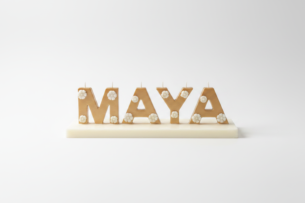 Wax Base for Letter Candles
