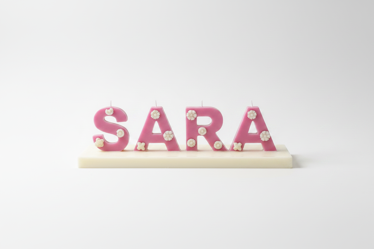 Wax Base for Letter Candles